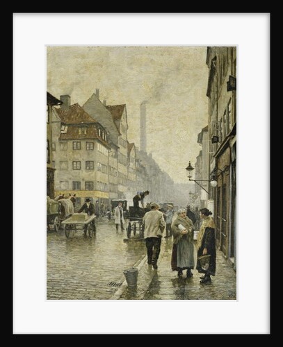 Krystalgade, Copenhagen by Paul Fischer