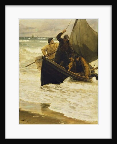 Fisherman Returning Home, Skagen, 1885 by Peder Severin Kroyer