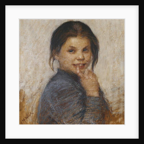 Portrait of a Girl by Maria Wiik