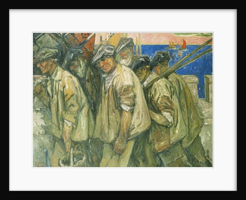 The Fishermen's Return, 1912 by Emil Zoir