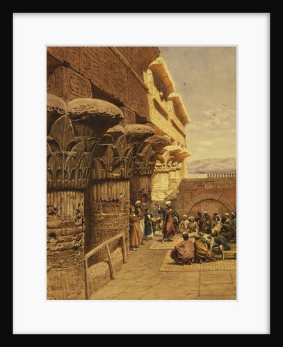 Musicians at Philae, 1877 by Carl Friedrich Heinrich Werner