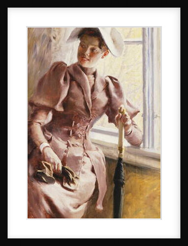 At the Window, 1892 by Paul Fischer