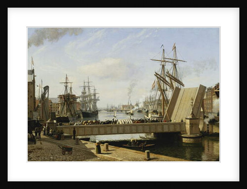 A View of Copenhagen with the Knippelsbro, 1882 by J.E. Carl Rasmussen