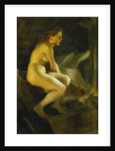 On the Bed; Pa Sangkanten, 1910 by Anders Leonard Zorn