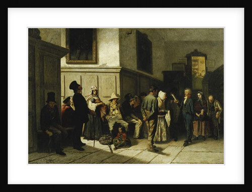 At the Police Station, 1857 by Carl-Hendrik d' Unker