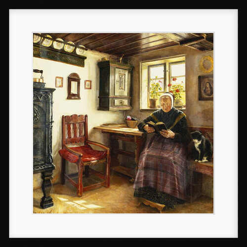 A Good Book, 1899 by Anne Marie Hansen