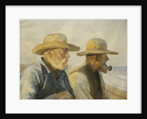 The Old Fishermen, by Michael Peter Ancher