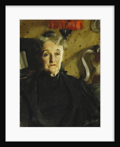 Portrait of Mrs Hallowell by Anders Leonard Zorn
