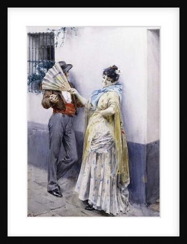 Flirtation, 1885 by Anders Leonard Zorn