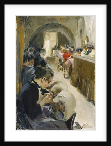 The Lacemakers; Spetsknypplerskor, 1894 by Anders Leonard Zorn