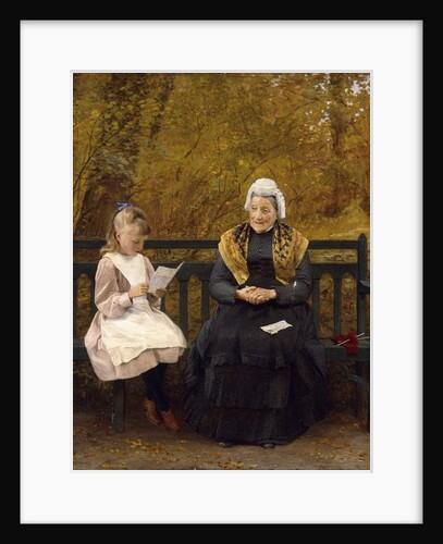 Reading for Grandmother by James Hayllar