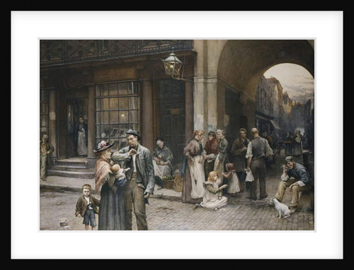 Saturday Night, 1898 by William Permeanus Cornish