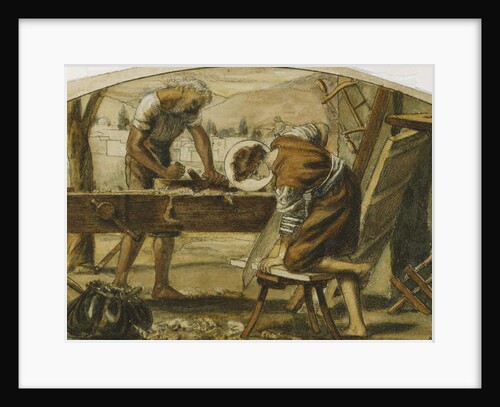 The Carpenter by Arthur Hughes