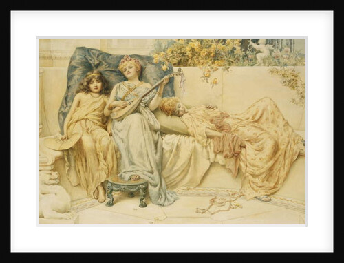 A Lullaby, 1894 by N. Prescott-Davies