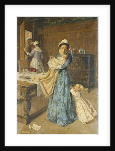 A Waif from the Sea, 1912 by Christian Mary Wilbee