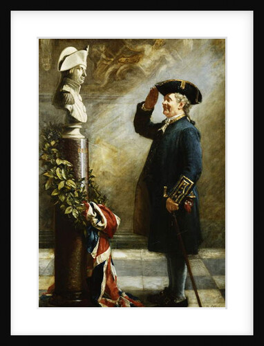 Saluting the Admiral by Albert William Holden