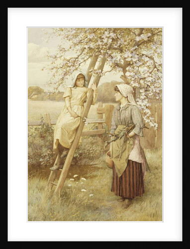 A Bit of Gossip, 1903 by Charles Edward Wilson