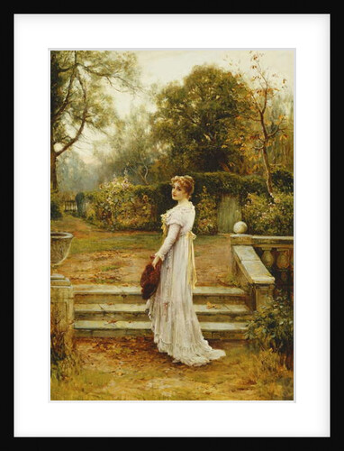 A Stroll in the Garden by Ernest Walbourn