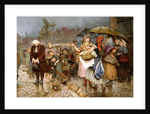 Dr. Johnson's Penance, 1880 by Adrian Scott Stokes