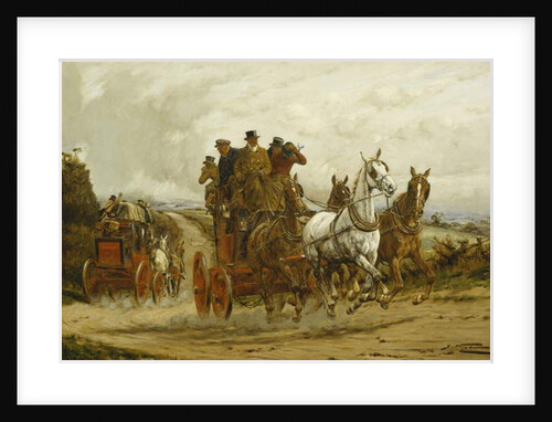 The London to York Stagecoaches by George Wright