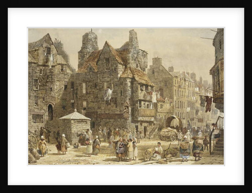 John Knox's House, Edinburgh by Louise Ingram Rayner