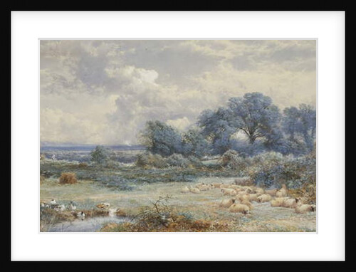 A View on Holmwood Common, Surrey by Myles Birket Foster