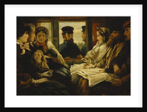 Travelling Present 1860 'Tickets Please', 1861 by Thomas Musgrave Joy