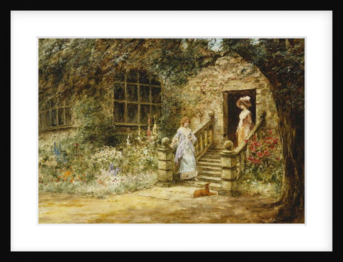 Elegant Conversation by Henry John Yeend King