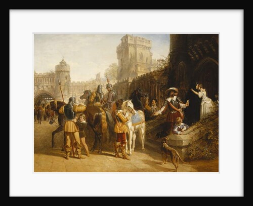 The Countess of Derby's Departure from Martindale Castle, 1842 by John Frederick Herring Snr