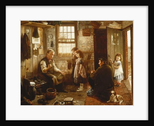 Anxious Moments, 1871 by Alexander M. Rossi