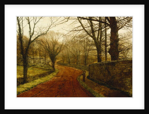 Stapleton Park, Pontefract, 1877 by John Atkinson Grimshaw