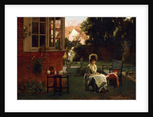 In the Shade, 1879 by Marcus Stone
