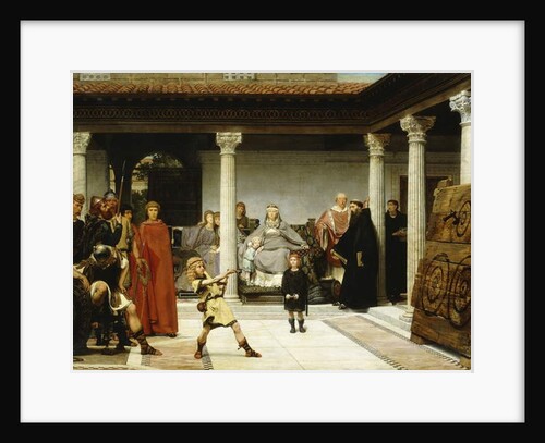 The Education of the Children of Clovis, 1861 by Lawrence Alma-Tadema