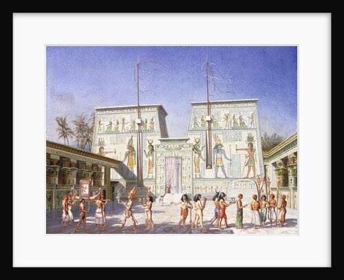 The Temple at Philae by Henry Hardinge Cunynghame