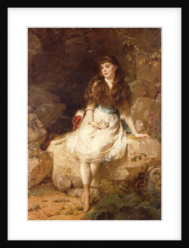 Lady Edith Amelia Ward, Daughter of the 1st Earl of Dudley, 1883 by George Elgar Hicks