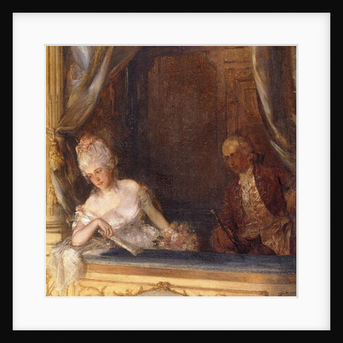 A Box at Old Drury Lane, 1901 by Talbot Hughes