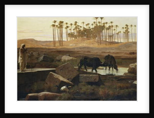 Memphis, by the Nile, 1882 by Frederick Goodall