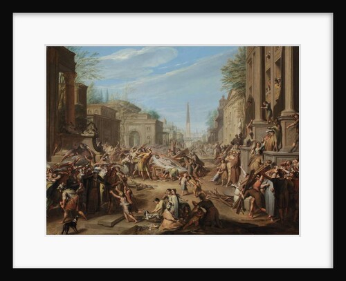 The Turmoils in Rome after the Death of Caesar by Jacques Ignatius de Roore