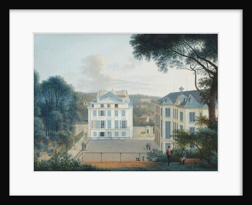 Maison de Buffon in the Jardin des Plantes, Paris by Joseph August Knip