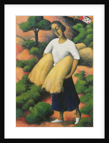 Peasant Harvest by Felix Elie Tobeen