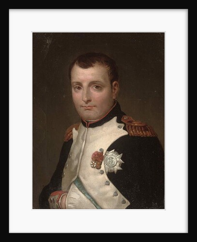 Detail of Napoleon in his study in the Tuileries Palace by Jacques Louis (after) David