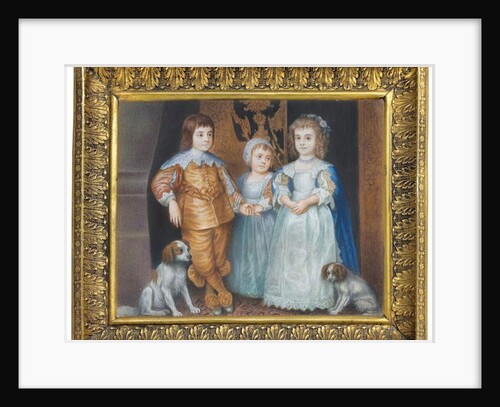 The Three Eldest Children of King Charles I by Anthony van (after) Dyck
