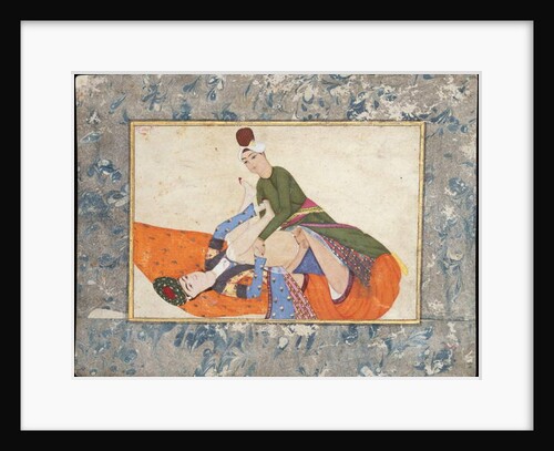 Erotic scene, 1744-45 by Abdullah Bukhari