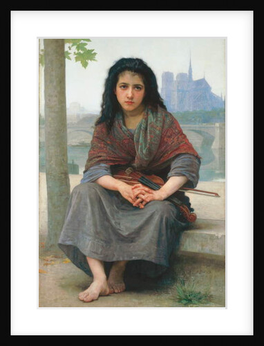 The Bohemian, 1890 by William-Adolphe Bouguereau