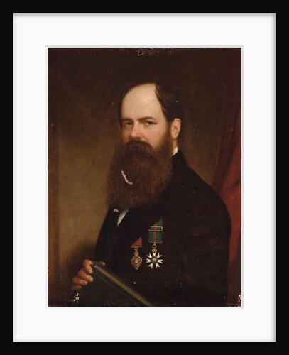 Portrait of Sir Walter Lawry Buller, N.Z.C., K.C.M.G., F.R.S. by English School
