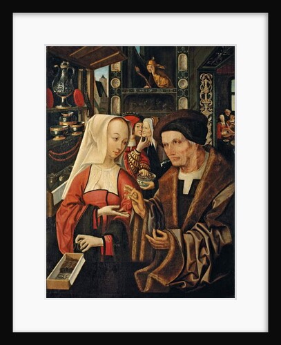 The Ill-matched Lovers by Jacob Cornelisz van Oostsanen