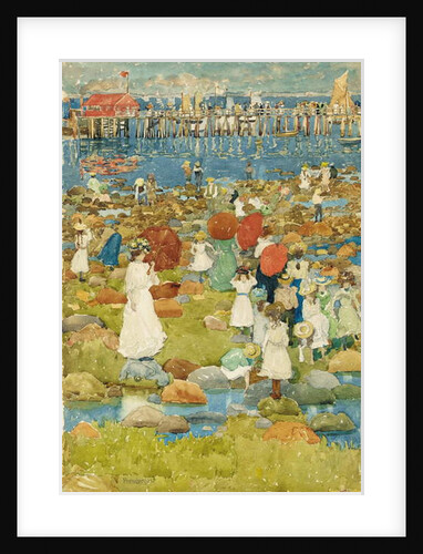 Stony Beach by Maurice Brazil Prendergast