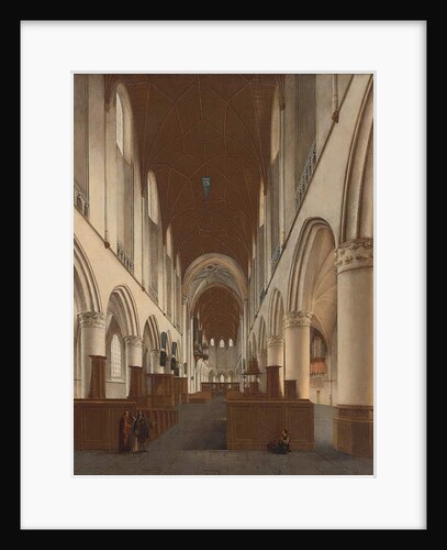 The Church of Saint Bavo in Haarlem by Isaac van Nickele