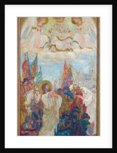 Study for an altarpiece by Pieretto Bianco