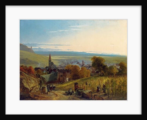 The Travellers, 1836 by Christian Ernst Bernhard Morgenstern